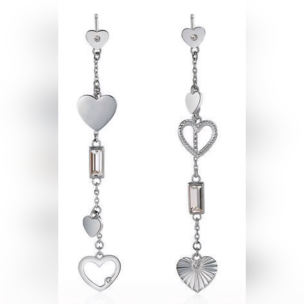Brosway Chant Heart Jewelry Earrings Long Love Quotes New